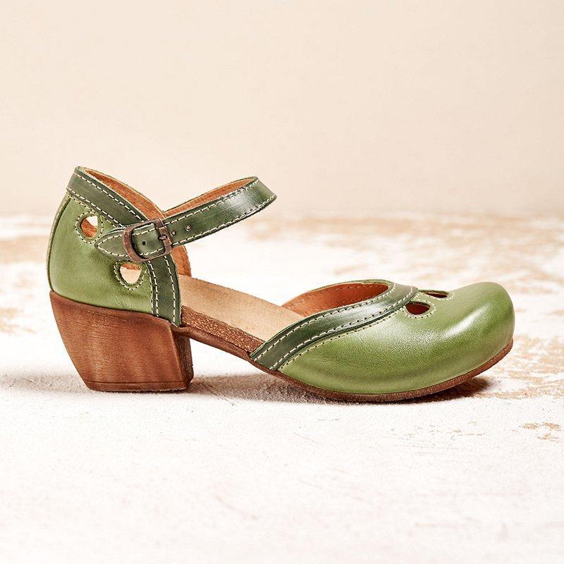 Elarova | Orthopädische Sandalen mit Niedrigem Absatz