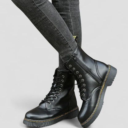 Elarova | Orthopädische Schnürstiefeletten für Damen, lässiger Komfort-Stil