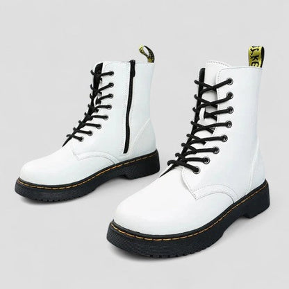 Elarova | Orthopädische Schnürstiefeletten für Damen, lässiger Komfort-Stil