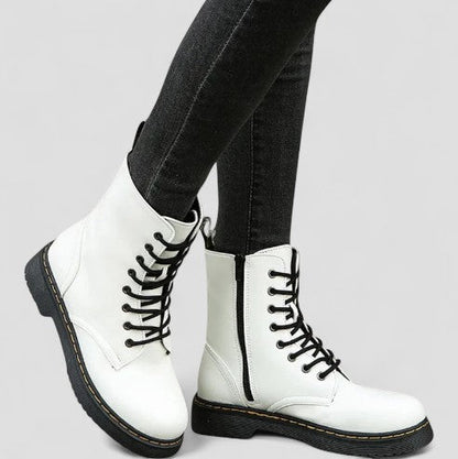 Elarova | Orthopädische Schnürstiefeletten für Damen, lässiger Komfort-Stil