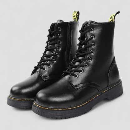 Elarova | Orthopädische Schnürstiefeletten für Damen, lässiger Komfort-Stil