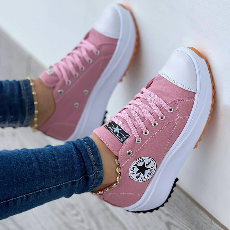 Elarova | Orthopädische Schuhe, Schnürsenkel, dicke Sohle