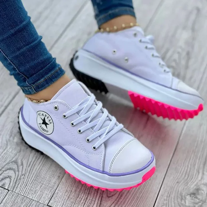 Elarova | Orthopädische Schuhe, Schnürsenkel, dicke Sohle
