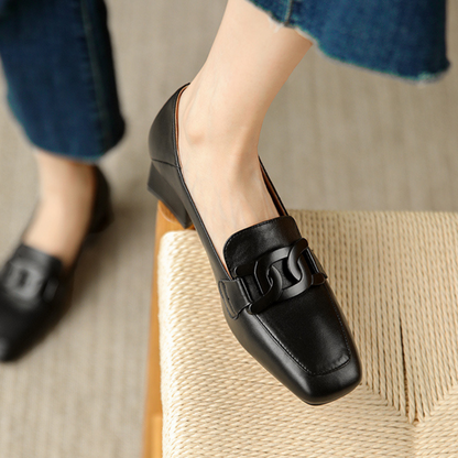 Elarova | Orthopädische Slipper Aus Leder
