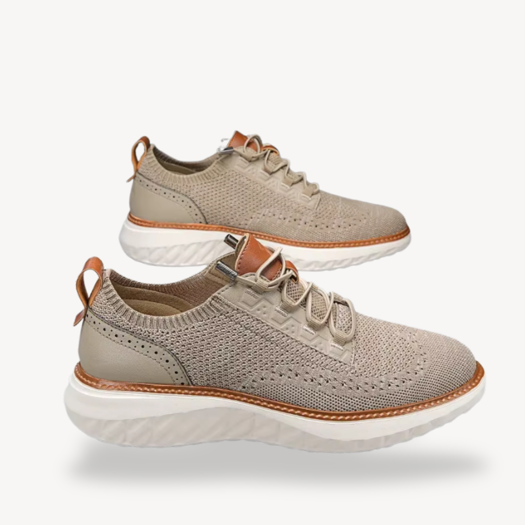 Elarova | Orthopädische Strick-Gehschuhe für Herren aus Mesh