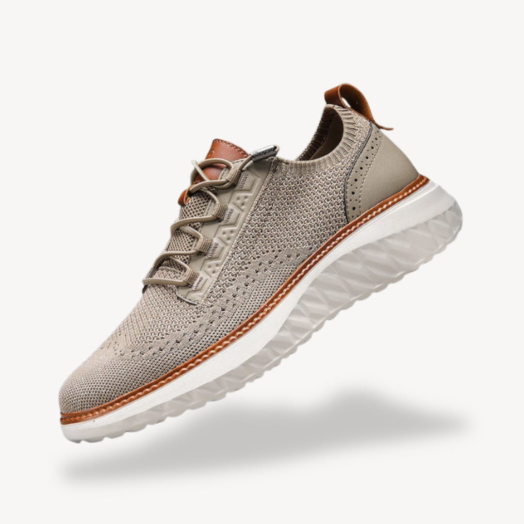 Elarova | Orthopädische Strick-Gehschuhe für Herren aus Mesh