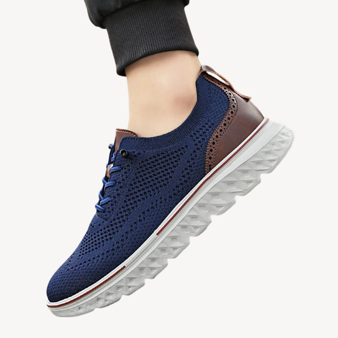 Elarova | Orthopädische Strick-Walking-Sneaker für Herren