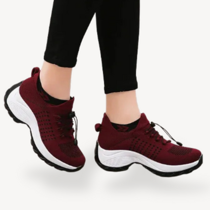 Elarova | Orthopädische Strick-Wanderschuhe Damen