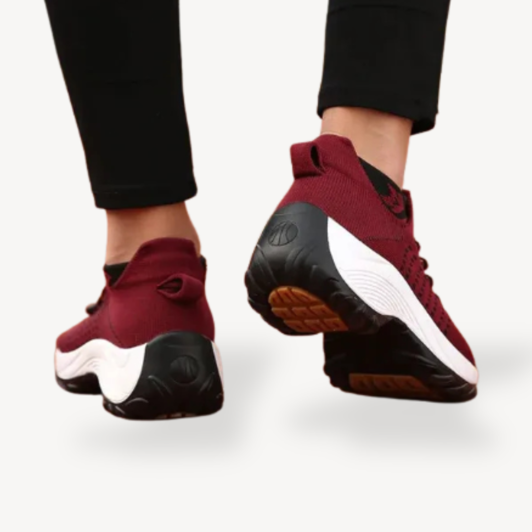 Elarova | Orthopädische Strick-Wanderschuhe Damen