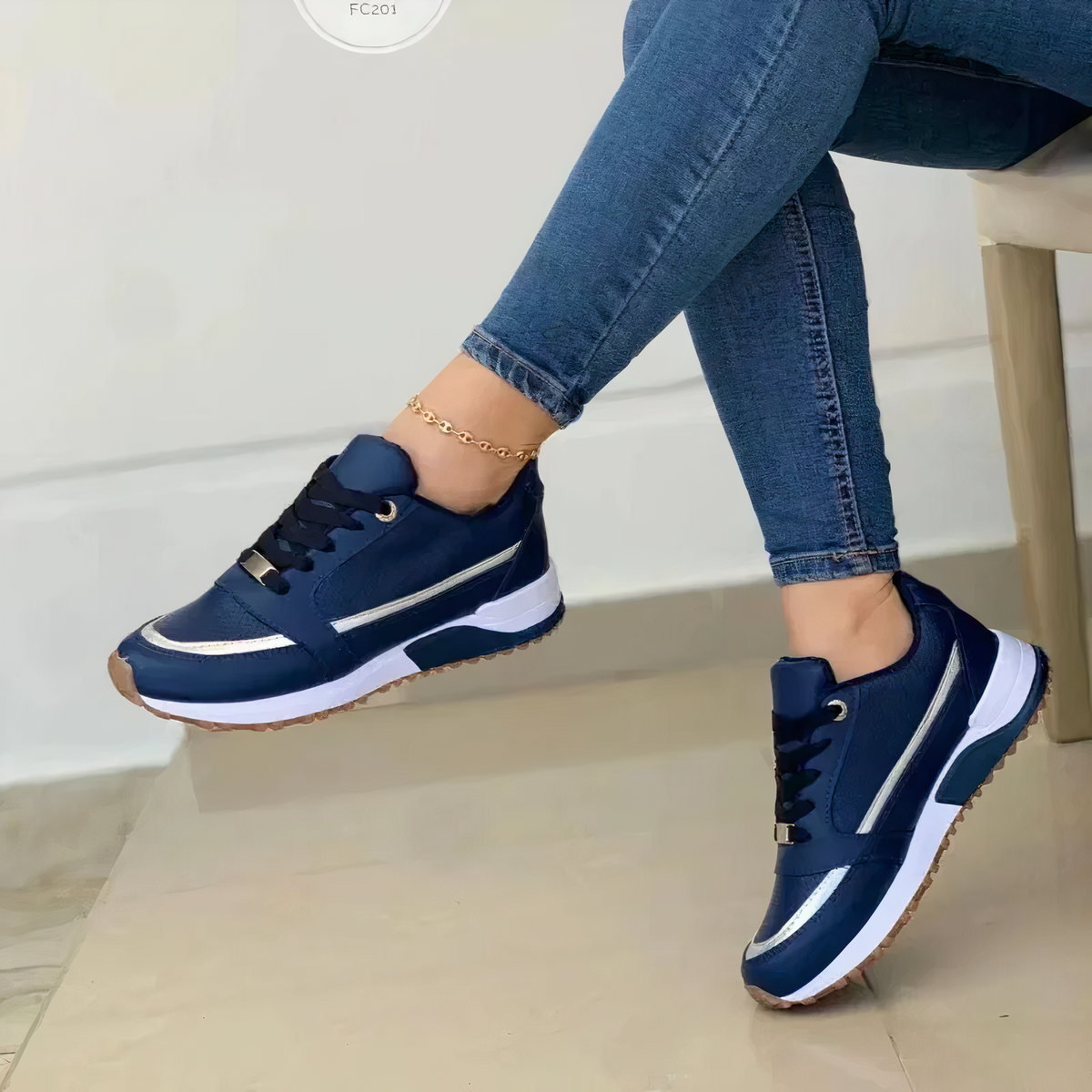 Elarova | Orthopädische Turnschuhe mit hoher Mode