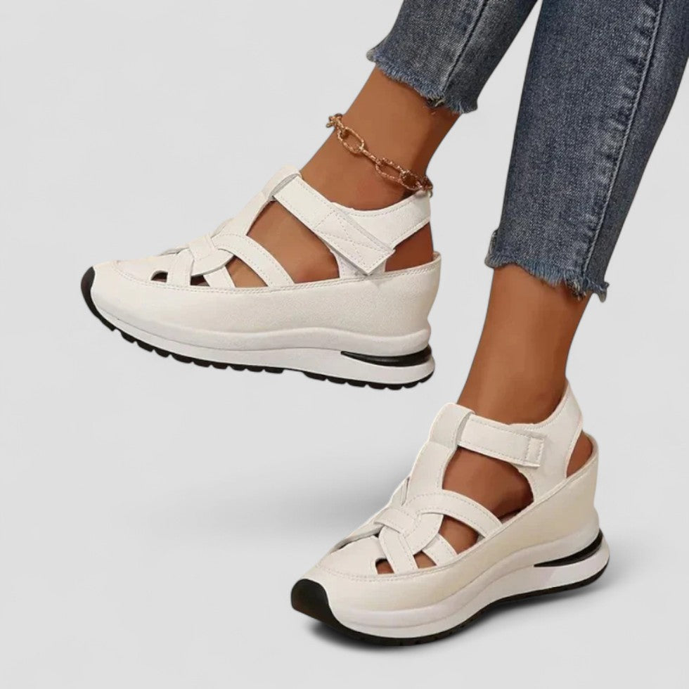 Elarova | Orthopädische Wandersandalen mit Sport-Sohle Komfort