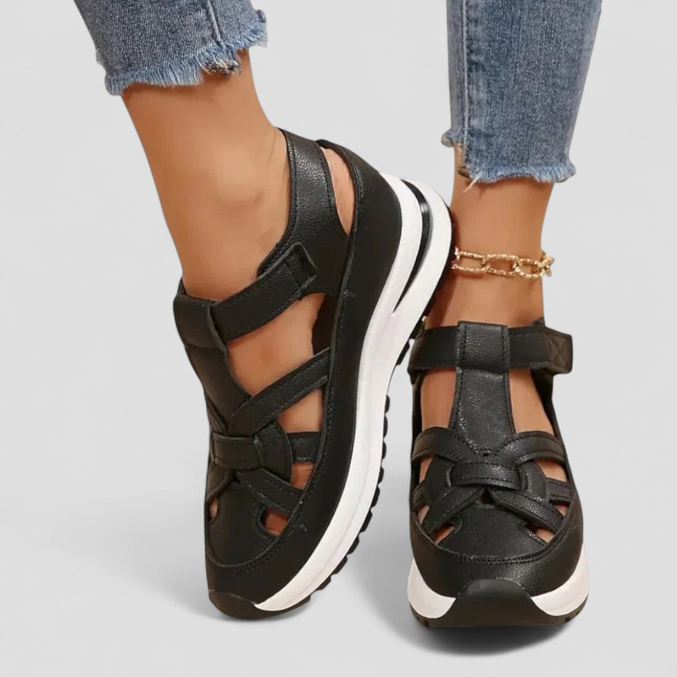 Elarova | Orthopädische Wandersandalen mit Sport-Sohle Komfort