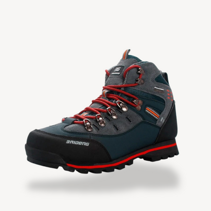Elarova | Orthopädische Wanderschuhe Leder Wasserdicht Herren