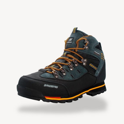 Elarova | Orthopädische Wanderschuhe Leder Wasserdicht Herren