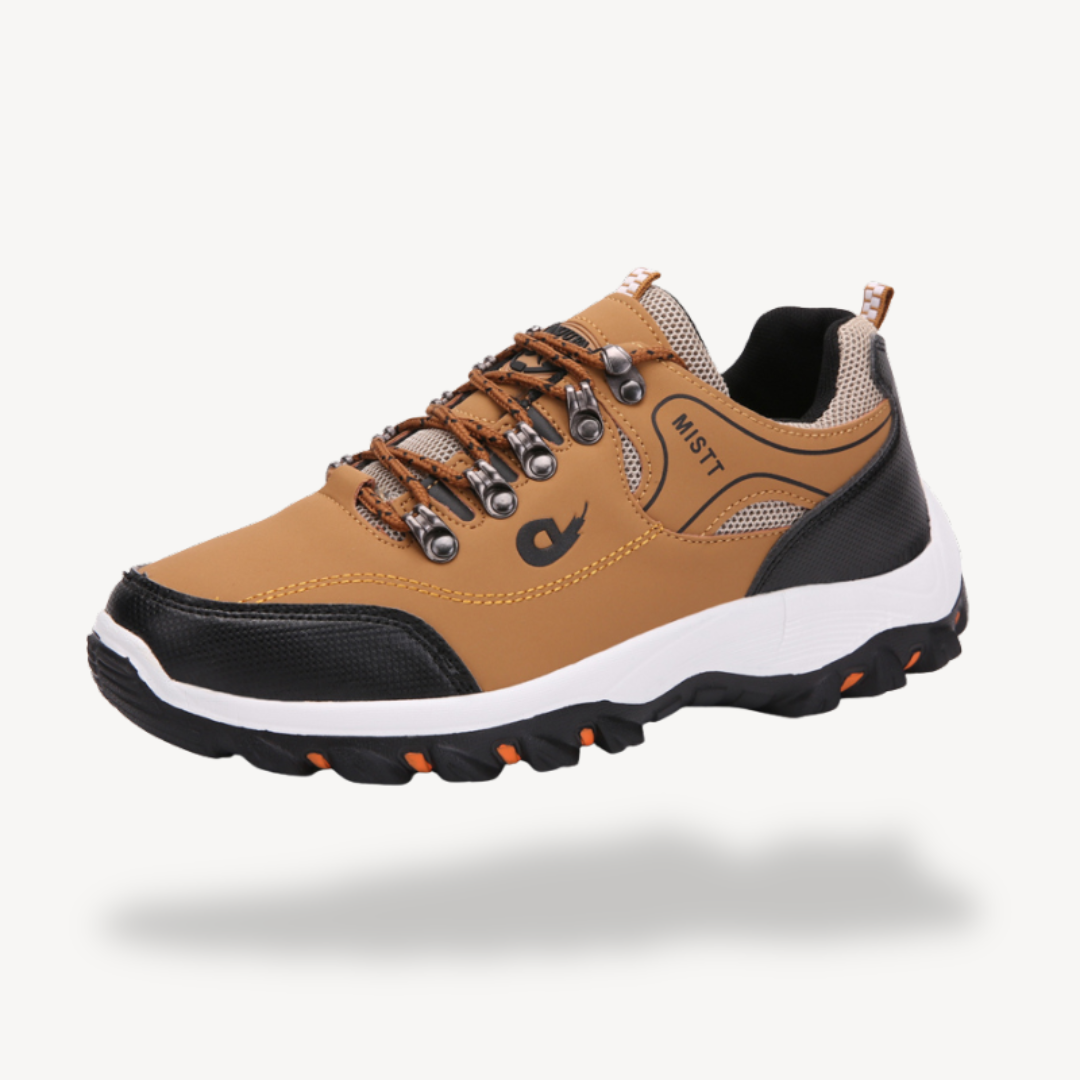 Elarova | Orthopädische Wanderschuhe für Herren aus Leder