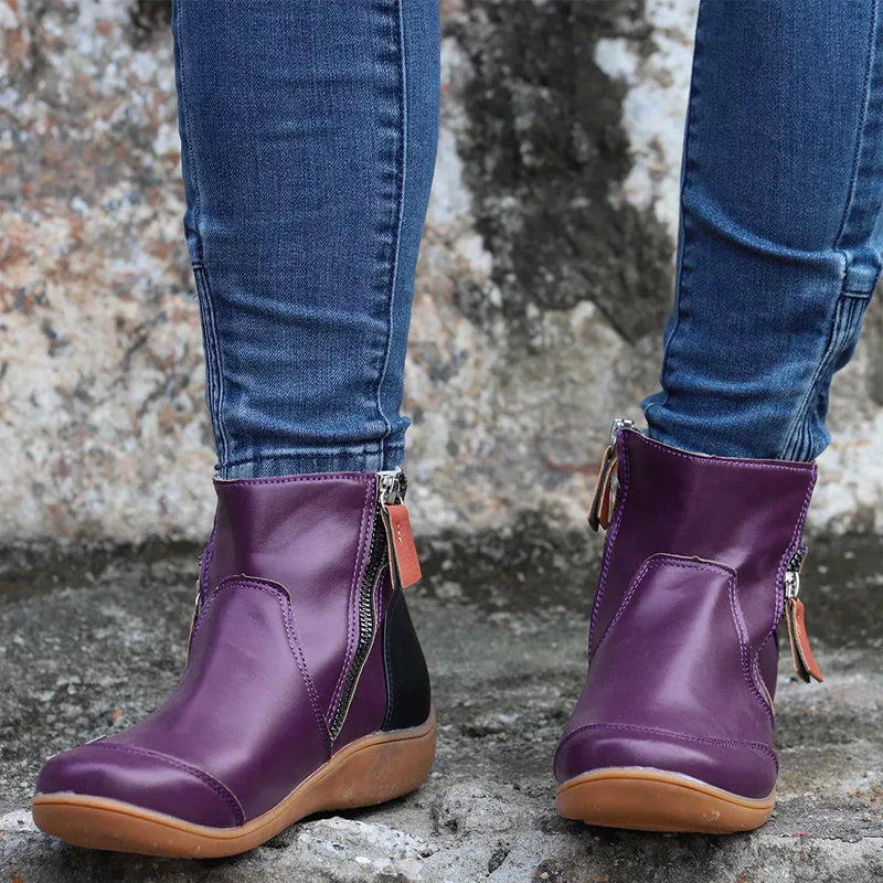 Elarova | Orthopädische Wasserdichte Premium-Stiefel Mit Reißverschluss