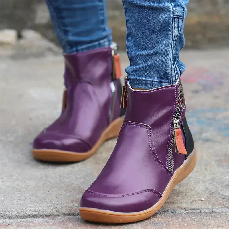 Elarova | Orthopädische Wasserdichte Premium-Stiefel Mit Reißverschluss
