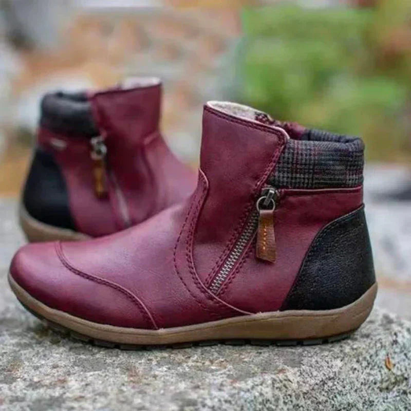 Elarova | Orthopädische Wasserdichte Premium-Stiefel Mit Reißverschluss