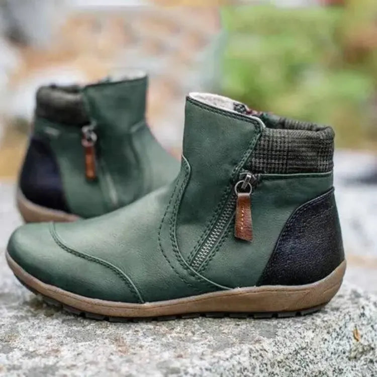 Elarova | Orthopädische Wasserdichte Premium-Stiefel Mit Reißverschluss