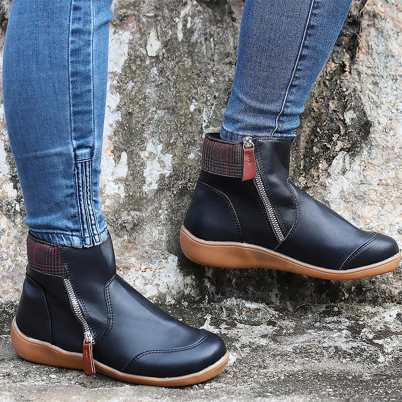 Elarova | Orthopädische Wasserdichte Premium-Stiefel Mit Reißverschluss