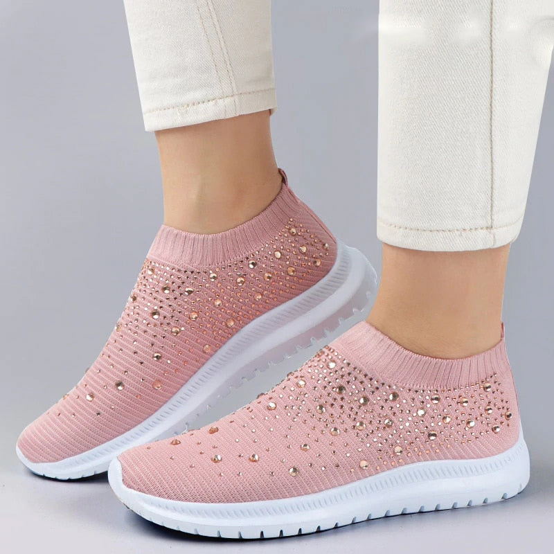 Elarova | Orthopädische glitzernde Turnschuhe