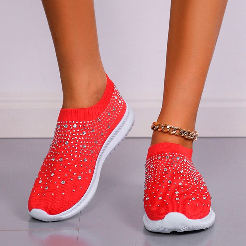 Elarova | Orthopädische glitzernde Turnschuhe