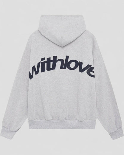 Elarova | Oversize-Hoodie mit Streetstyle-Grafikprint auf der Rückseite