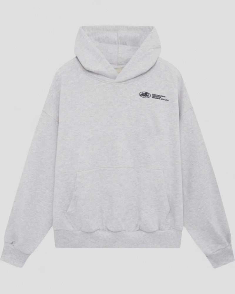 Elarova | Oversize-Hoodie mit Streetstyle-Grafikprint auf der Rückseite