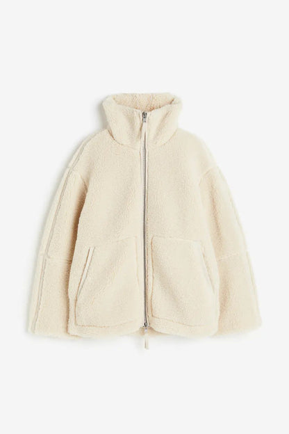 Elarova | OversizeFleecejacke mit entspannter Passform und weichem, warmem Stoff für Frauen