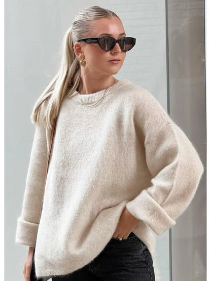 Elarova | Oversized Gestrickter Pullover
