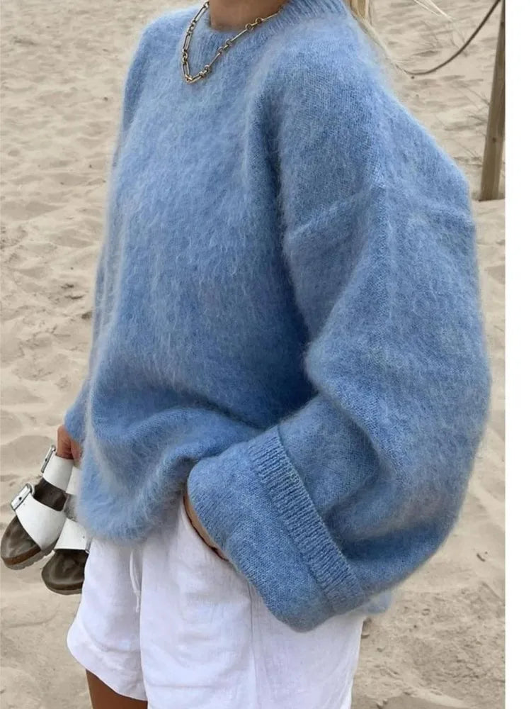Elarova | Oversized Gestrickter Pullover