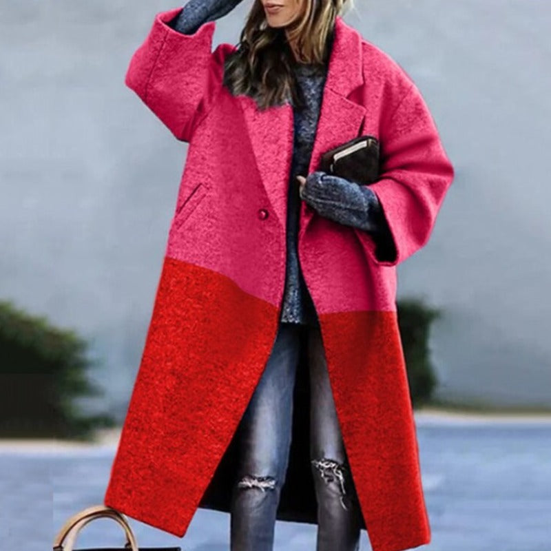 Elarova | Oversized Lang Damenjacke Winterjacke