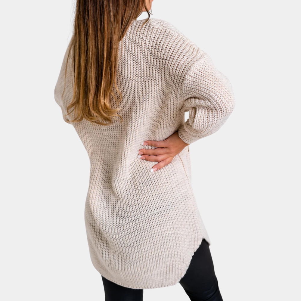 Elarova | Oversized Strick Damenpullover