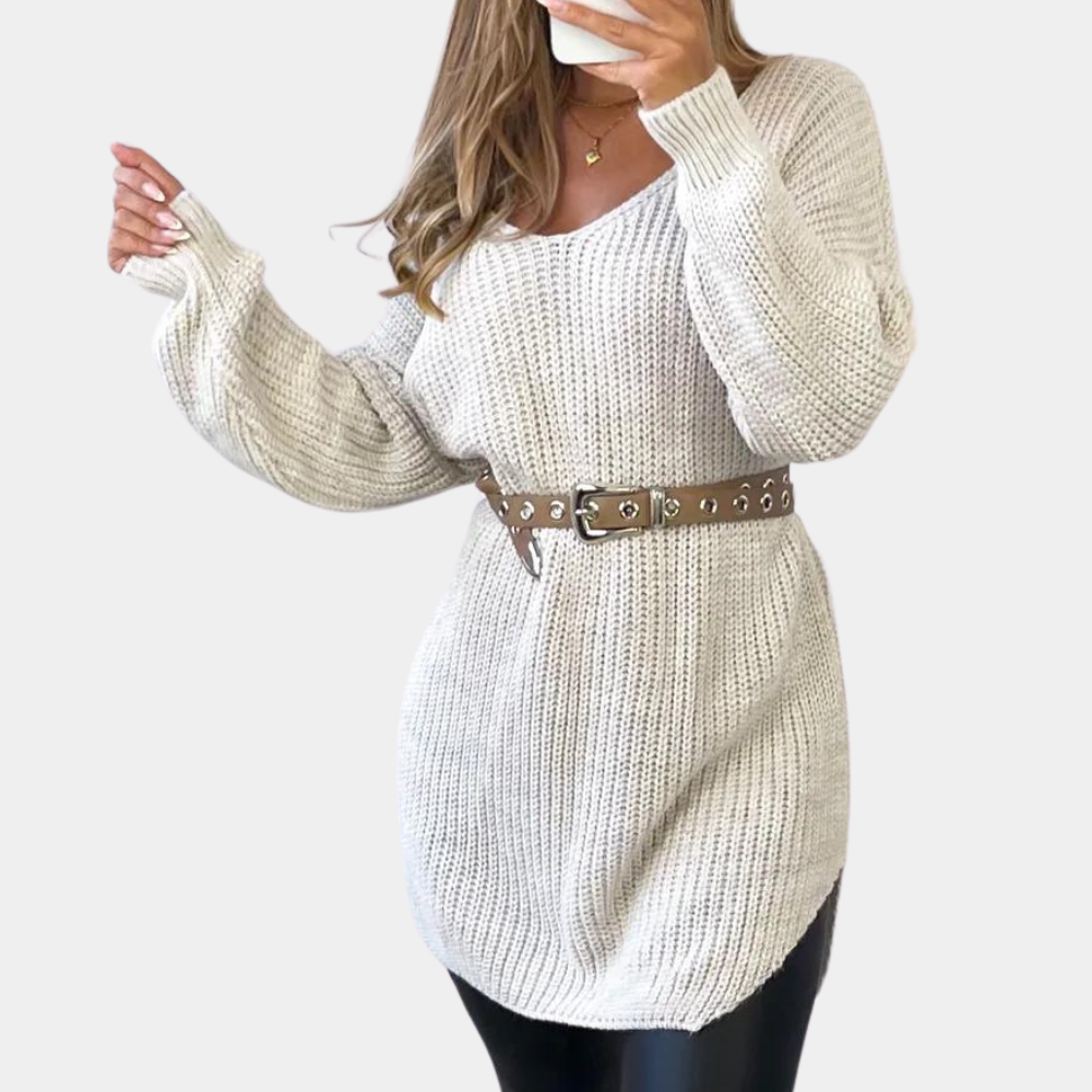 Elarova | Oversized Strick Damenpullover
