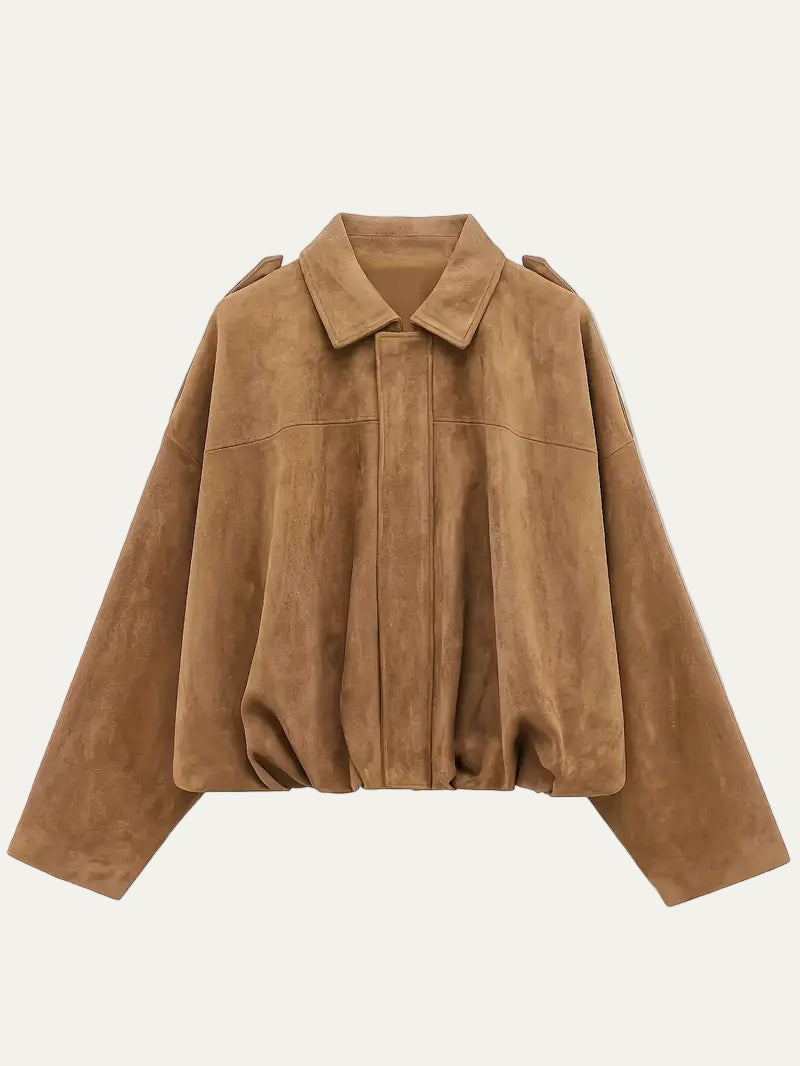 Elarova | OversizedBomberjacke für Damen (kurz geschnitten)