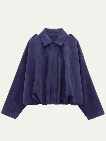 Elarova | OversizedBomberjacke für Damen (kurz geschnitten)