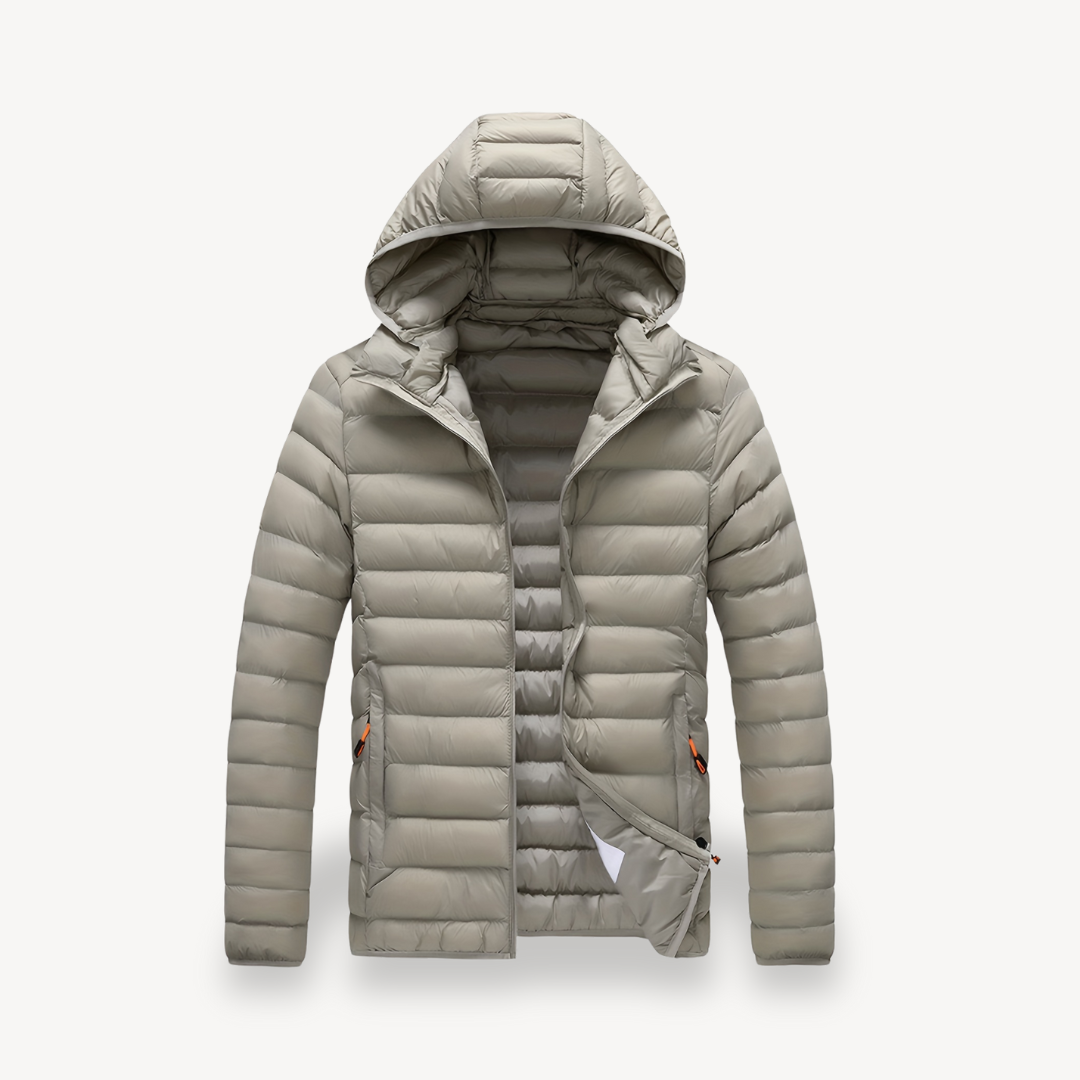 Elarova | Packbare Pufferjacke für Herren