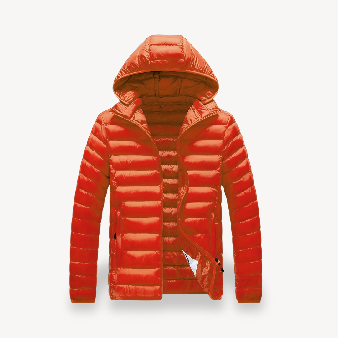 Elarova | Packbare Pufferjacke für Herren
