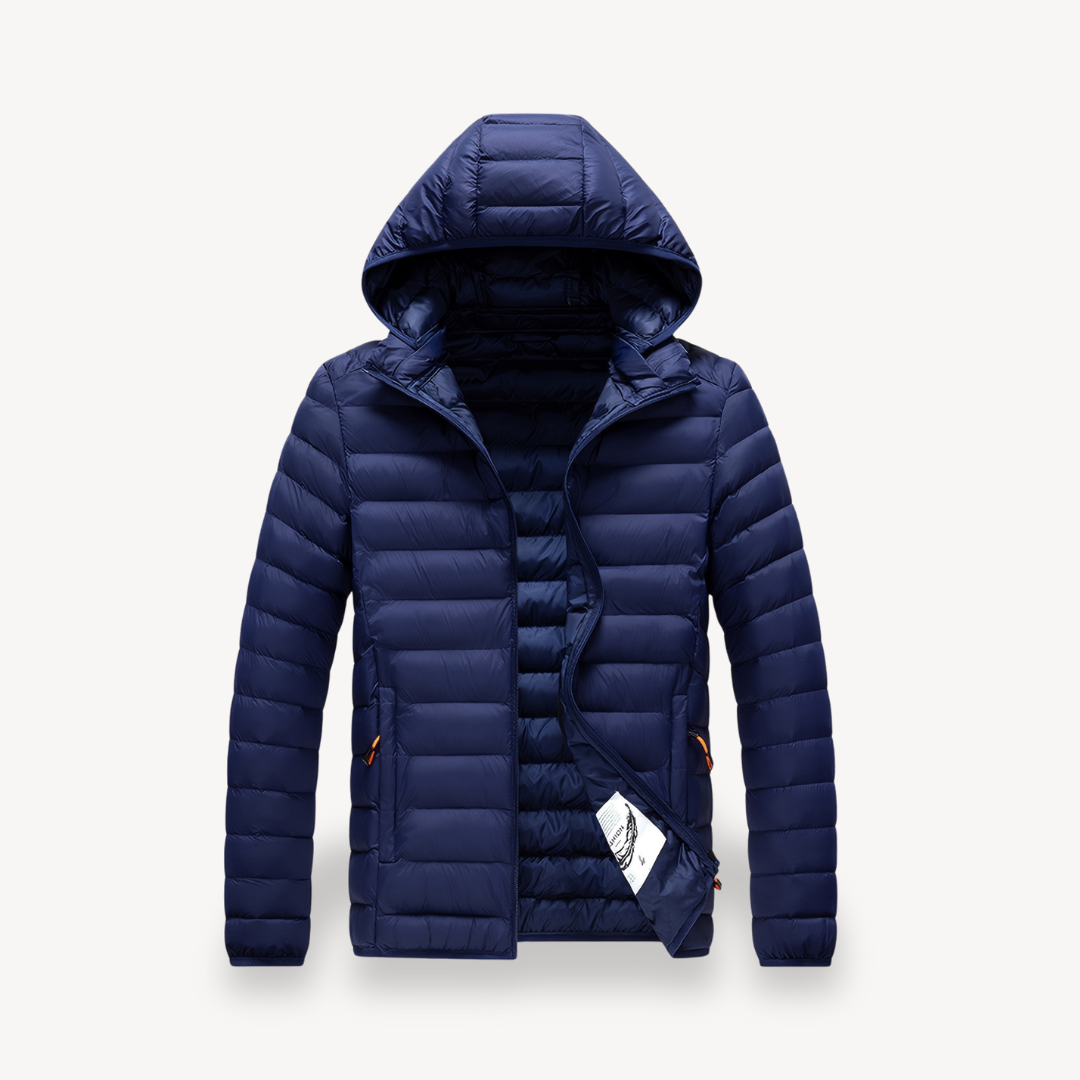 Elarova | Packbare Pufferjacke für Herren