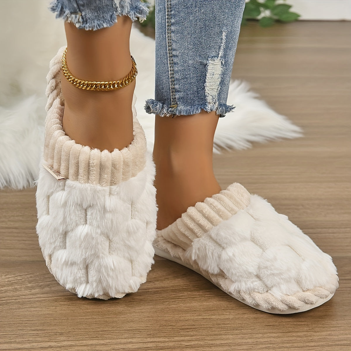 Elarova | Pelzige Schuhe für Frauen [Letzter Tag Rabatt
