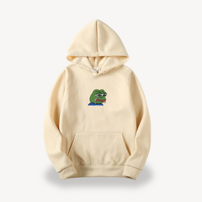 Elarova | Pepe Frog Graphic Hoodie für Männer