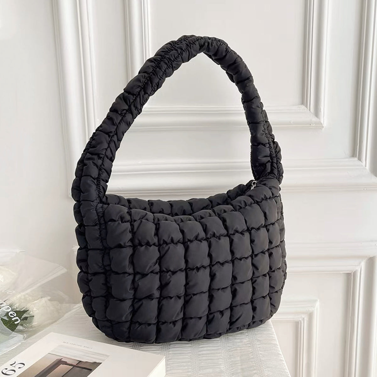 Elarova | Plissierte Schultertasche Für Frauen