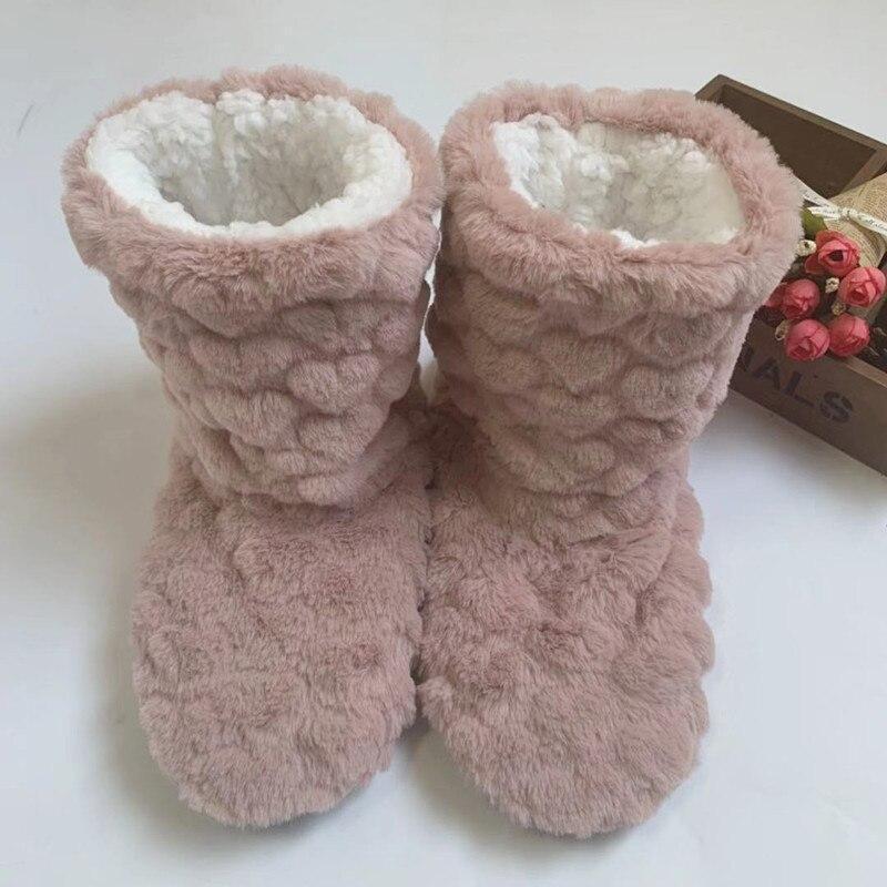 Elarova | Plüsch Hausschuh - gemütliche Fleece-Pantoffeln