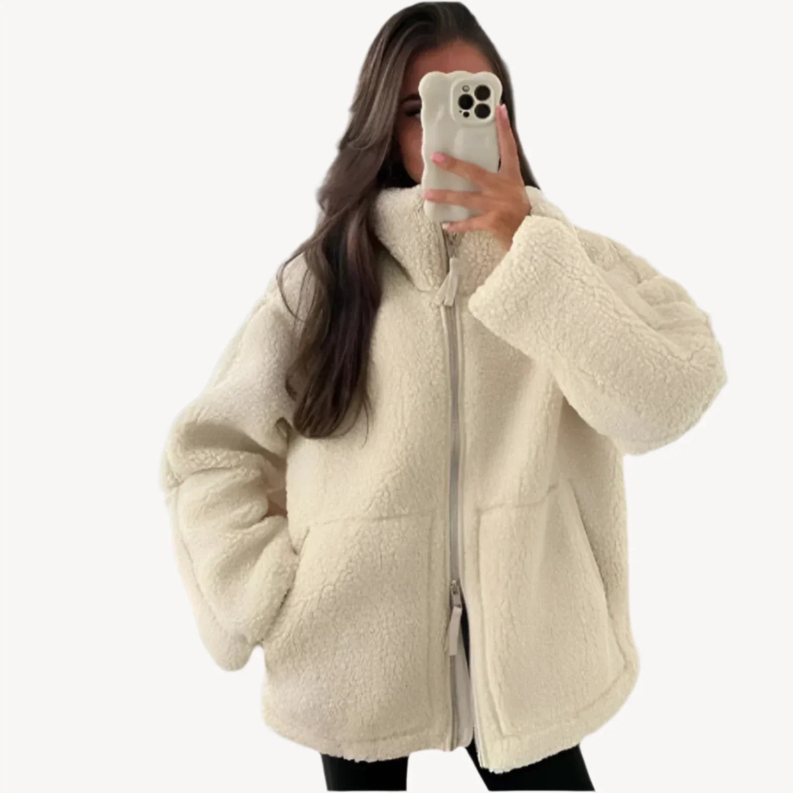Elarova | Plüschfleece Jacket für Damen