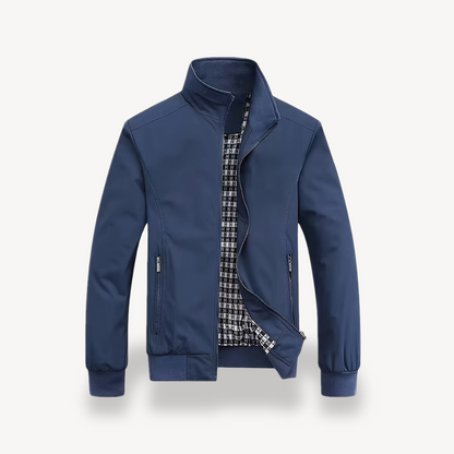 Elarova | Polyester-Reißverschlussjacke für Herren