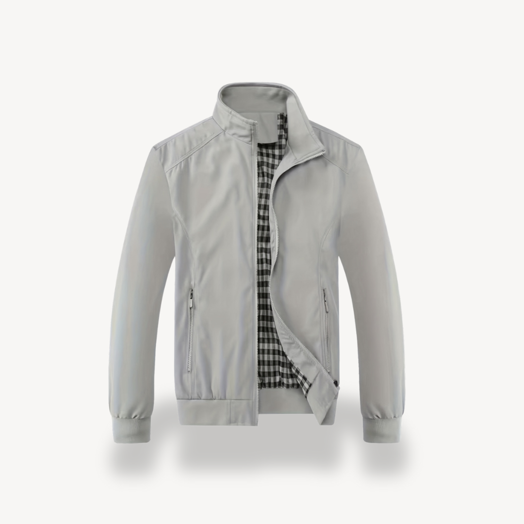 Elarova | Polyester-Reißverschlussjacke für Herren