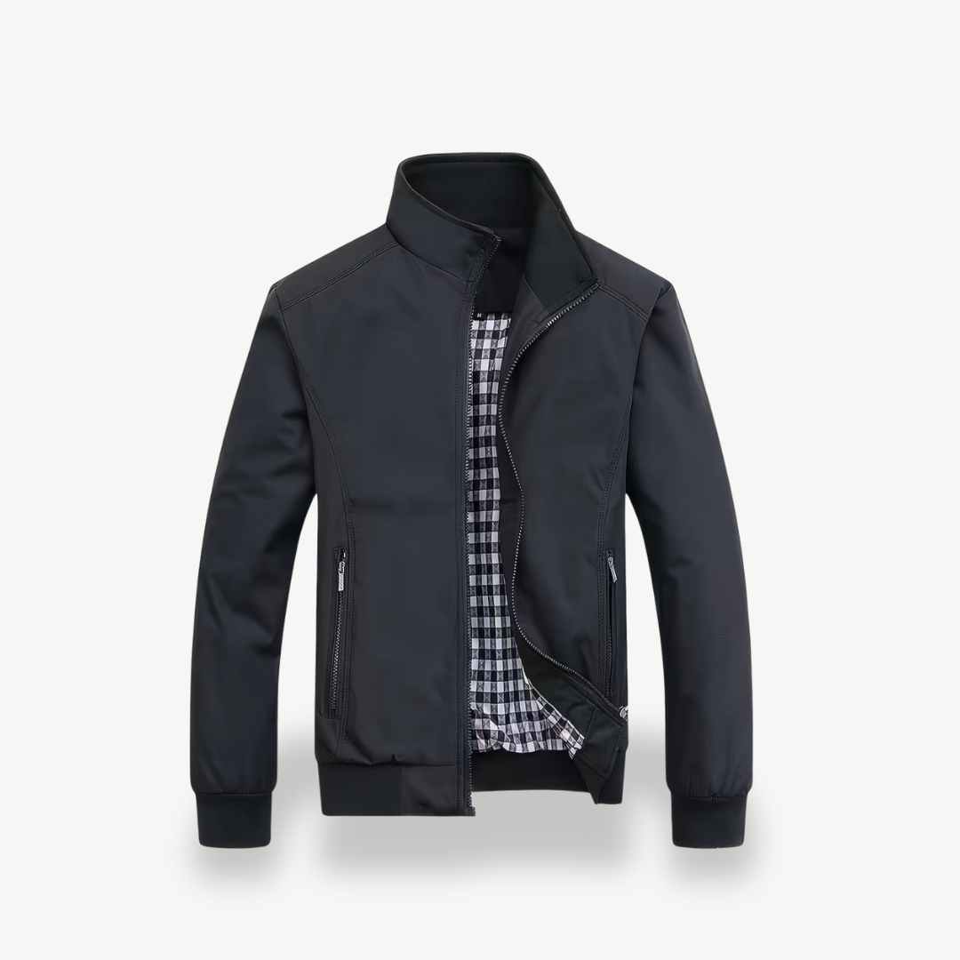 Elarova | Polyester-Reißverschlussjacke für Herren