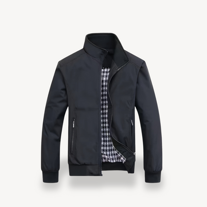 Elarova | Polyester-Reißverschlussjacke für Herren