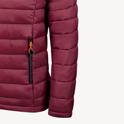 Elarova | Polyester-Steppjacke mit Kapuze für Herren