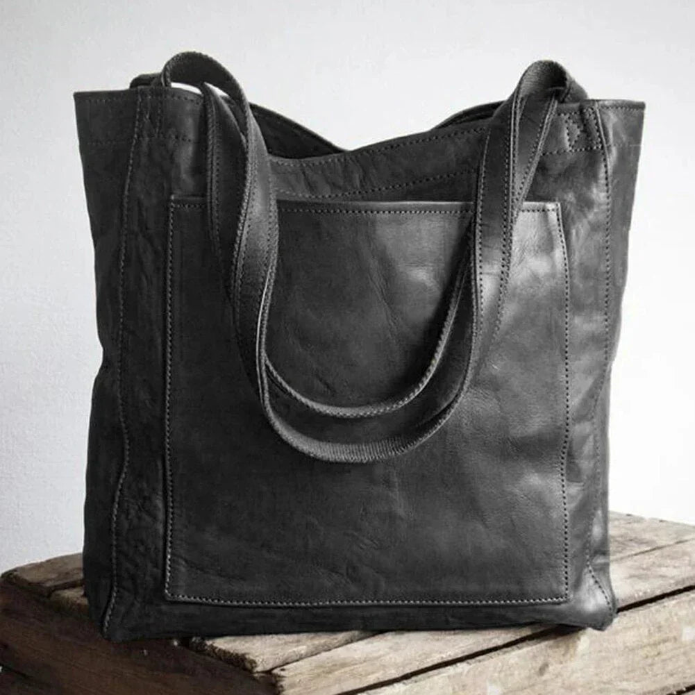 Elarova | Praktische Lederhandtasche